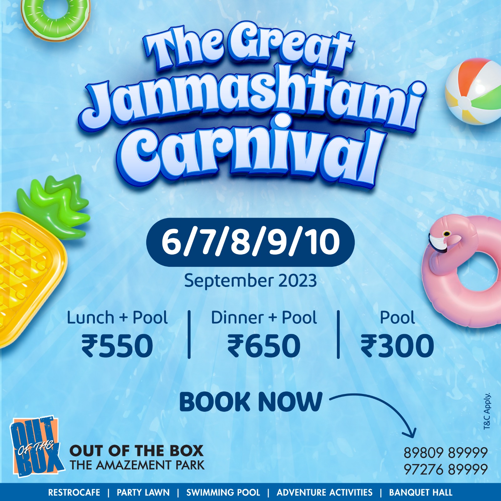 Janmashtami offer in rajkot at otb